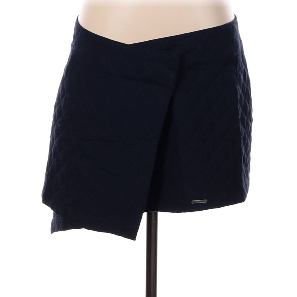 Abercrombie & Fitch Dark Blue Quilted Skirt